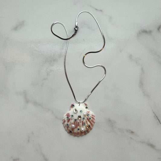 shelly baby ii • 18" stainless steel necklace