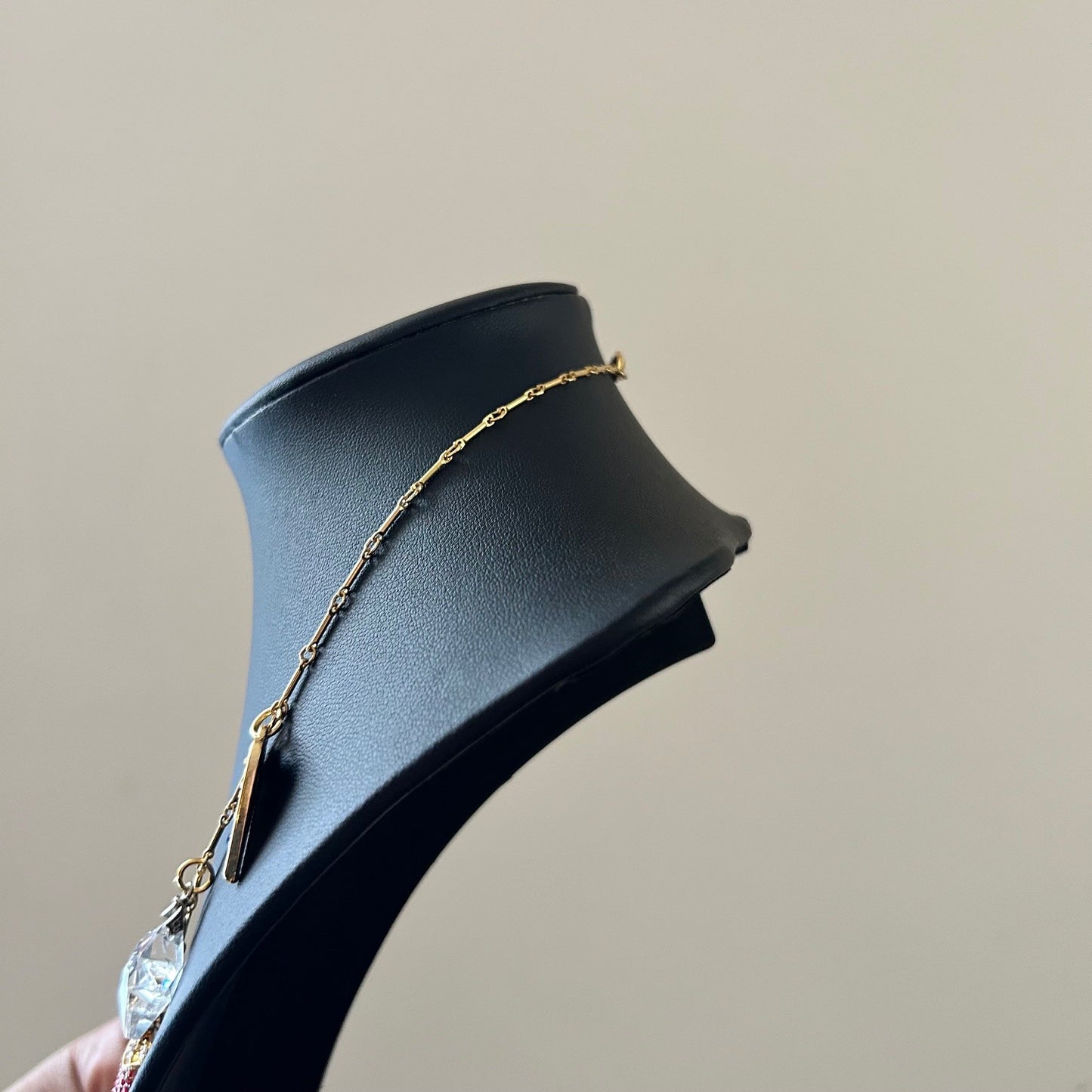 we ate • 10k gold plated chain • charm necklace